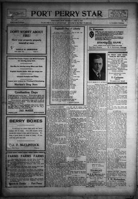 Port Perry Star, 14 Jun 1923