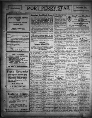 Port Perry Star, 18 Oct 1923