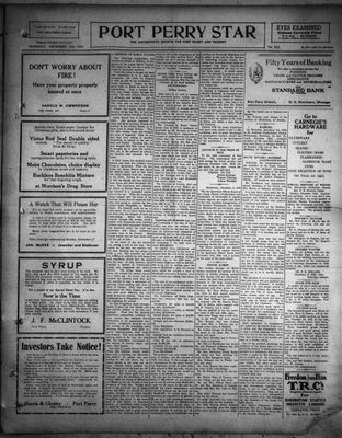 Port Perry Star, 13 Dec 1923