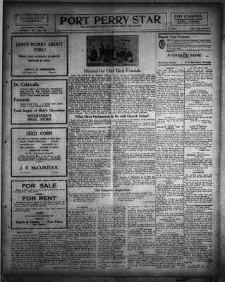 Port Perry Star, 29 May 1924