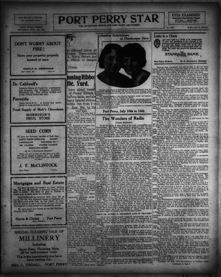 Port Perry Star, 12 Jun 1924