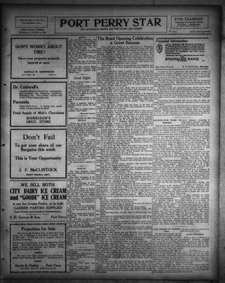 Port Perry Star, 14 Aug 1924