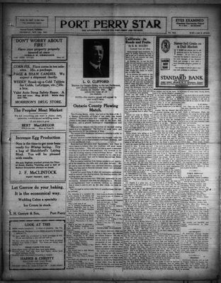 Port Perry Star, 15 Oct 1925