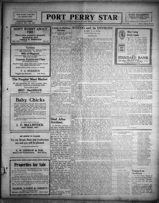 Port Perry Star, 13 May 1926