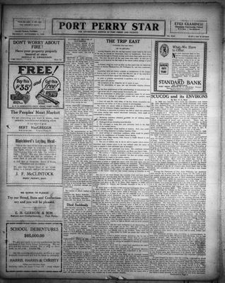 Port Perry Star, 11 Nov 1926