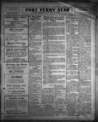 Port Perry Star, 17 Oct 1929