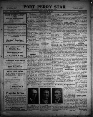 Port Perry Star, 16 Jan 1930