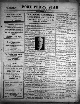 Port Perry Star, 1 May 1930