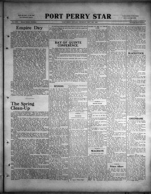 Port Perry Star, 19 May 1932