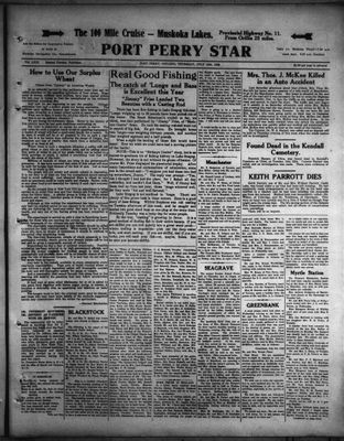 Port Perry Star, 14 Jul 1932