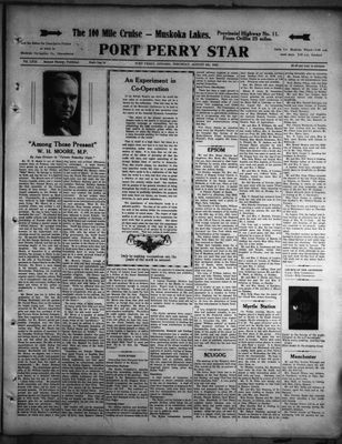 Port Perry Star, 4 Aug 1932