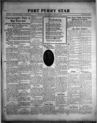 Port Perry Star, 6 Oct 1932