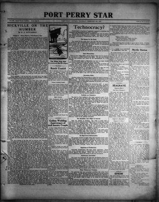 Port Perry Star, 9 Feb 1933