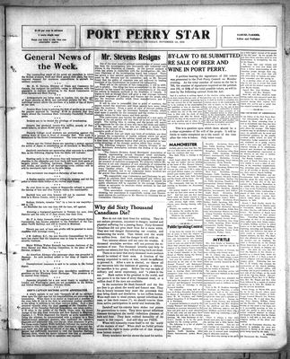 Port Perry Star (1907-), 1 Nov 1934