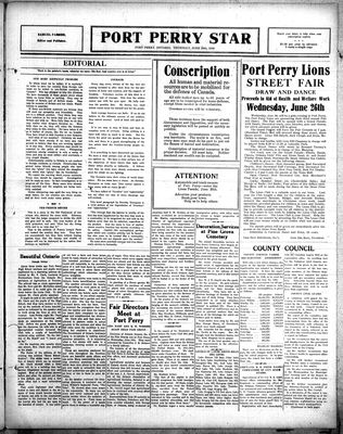 Port Perry Star (1907-), 20 Jun 1940