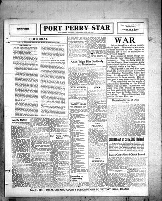 Port Perry Star (1907-), 12 Jun 1941