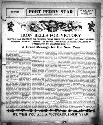 Port Perry Star (1907-), 1 Jan 1942