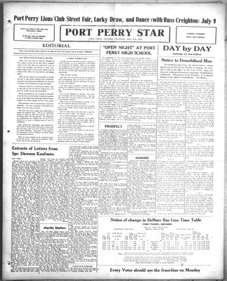 Port Perry Star (1907-), 31 May 1945