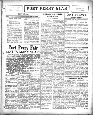 Port Perry Star (1907-), 6 Sep 1945