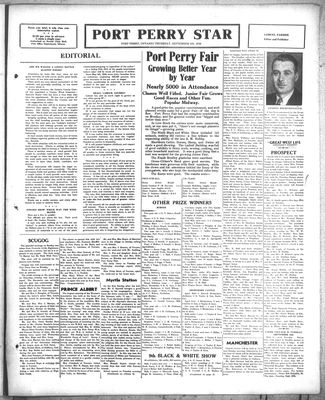 Port Perry Star (1907-), 5 Sep 1946