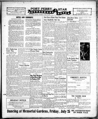 Port Perry Star (1907-), 24 Jul 1952