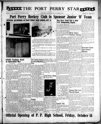 Port Perry Star (1907-), 8 Oct 1953