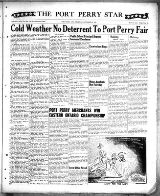 Port Perry Star (1907-), 4 Sep 1958