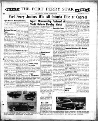 Port Perry Star (1907-), 13 Oct 1960