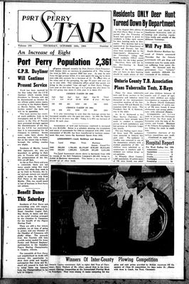 Port Perry Star (1907-), 15 Oct 1964