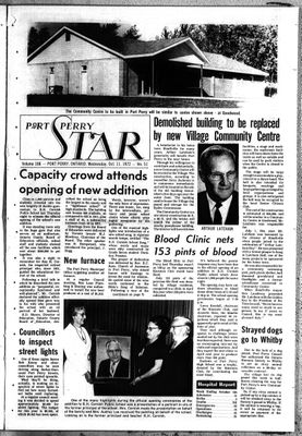 Port Perry Star, 11 Oct 1972