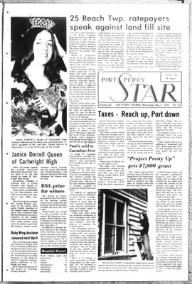 Port Perry Star, 2 May 1973