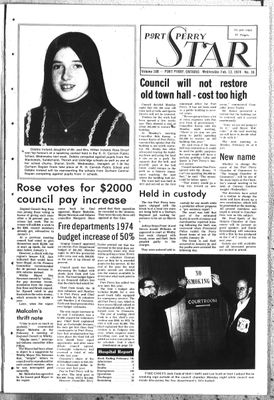 Port Perry Star, 13 Feb 1974