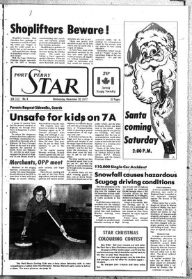 Port Perry Star, 30 Nov 1977