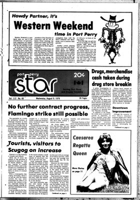 Port Perry Star, 9 Aug 1978