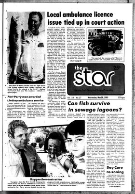 Port Perry Star, 28 May 1980