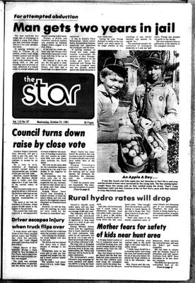 Port Perry Star, 21 Oct 1981