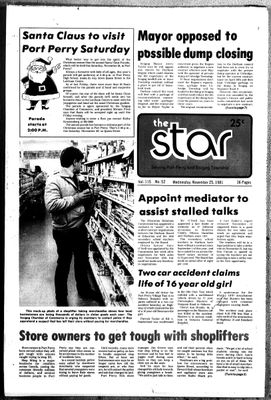 Port Perry Star, 25 Nov 1981