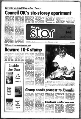 Port Perry Star, 6 Dec 1983