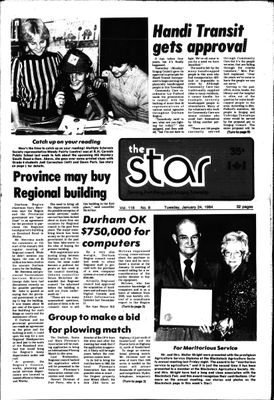 Port Perry Star, 24 Jan 1984