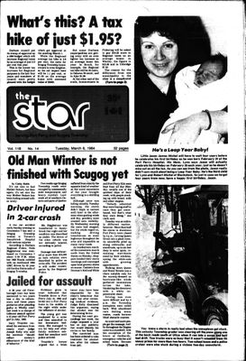 Port Perry Star, 6 Mar 1984