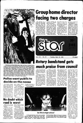 Port Perry Star, 25 Sep 1984