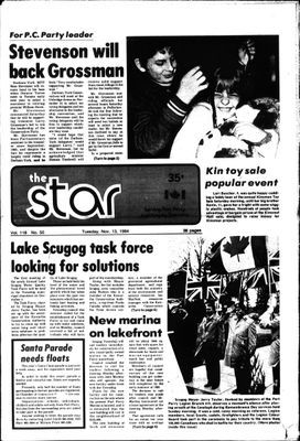 Port Perry Star, 13 Nov 1984