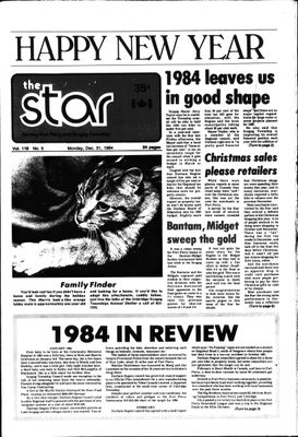 Port Perry Star, 31 Dec 1984