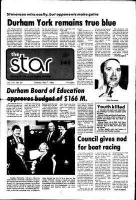 Port Perry Star, 7 May 1985