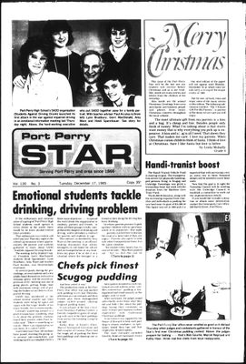 Port Perry Star, 17 Dec 1985