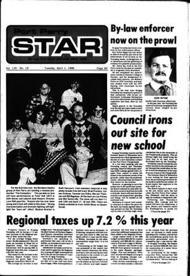 Port Perry Star, 1 Apr 1986