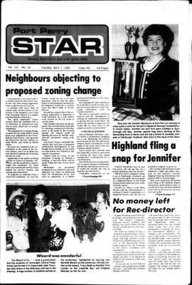 Port Perry Star, 7 Apr 1987