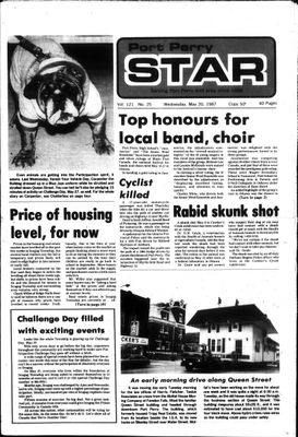 Port Perry Star, 20 May 1987