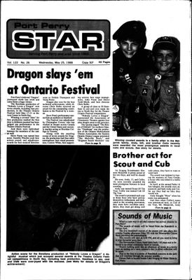 Port Perry Star, 25 May 1988