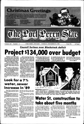 Port Perry Star, 20 Dec 1988